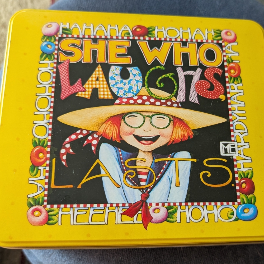 Mary Engelbreit tin